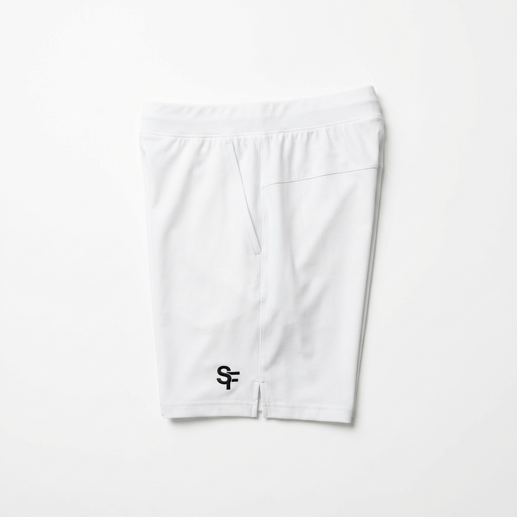 SmartFight White Sport Shorts